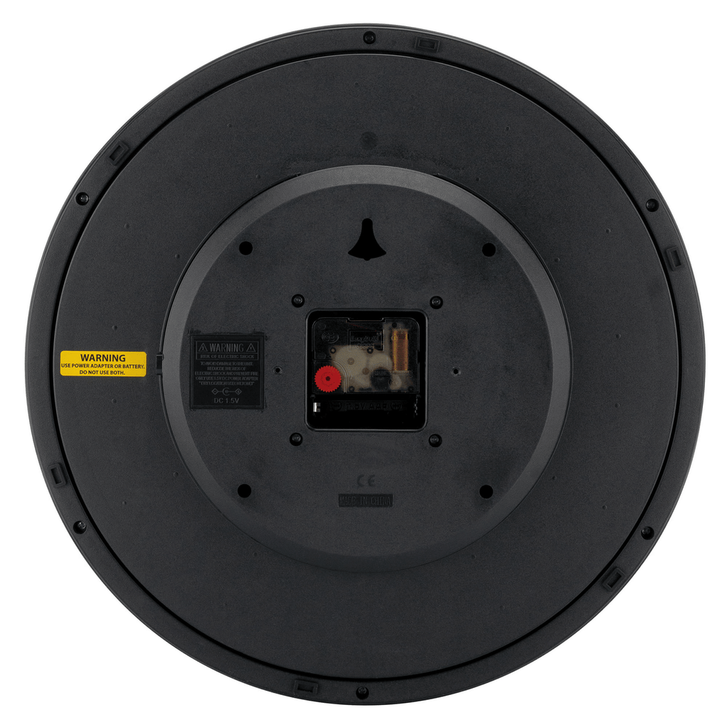 Westclox 14" Black Round Electric Powered Office Analog Quartz Accurate Wall Clock EasyOptionXY LLC