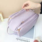 Makeup bag with compartments, Multifunctional cosmetic bag women's large capacity, portable storage bag, partition travel toilet bag, makeup bag organizer, - SJB-DIAMOND ELITES