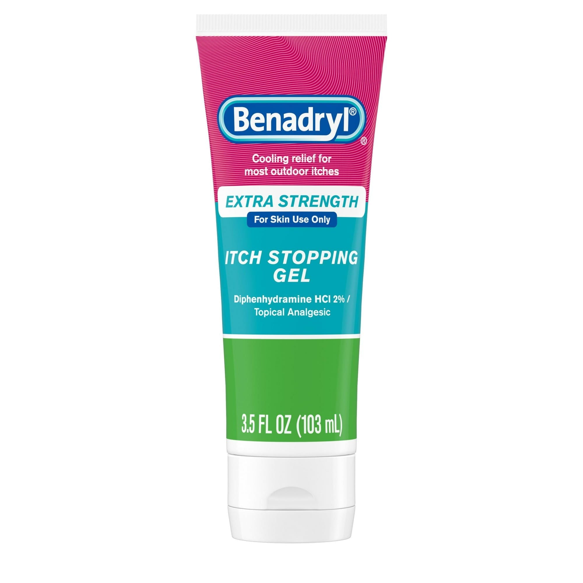 Benadryl Extra Strength Anti-Itch Topical Analgesic Gel; 3.5 fl oz