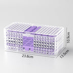 Large New Silicone Square Ice Mold Ice Cube Trays Lid Mold Storage Box Creative Tool Ice Cube Maker Cool Drinks Kitchen Bar Pi-Mart