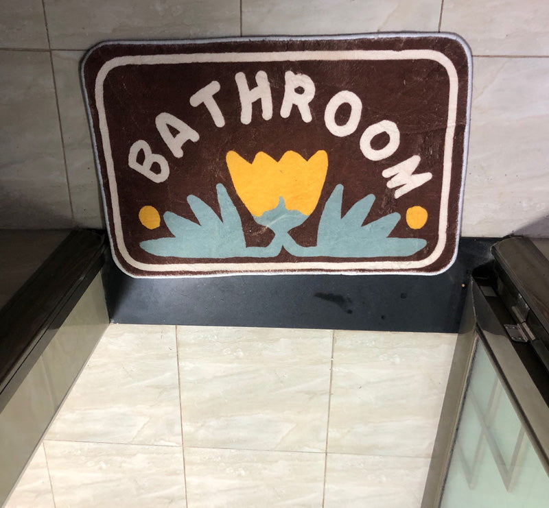 Bathroom Non-slip Mat Household Absorbent Foot Mat Pi-Mart