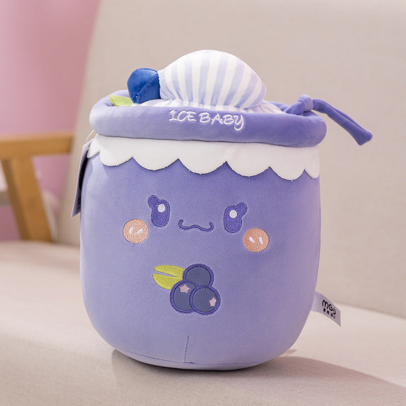 Fashion Cute Milk Tea Plush Toy Pi-Mart