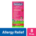 Children's Benadryl Allergy Relief Liquid; Cherry Flavor; 8 fl oz EasyOptionXY LLC