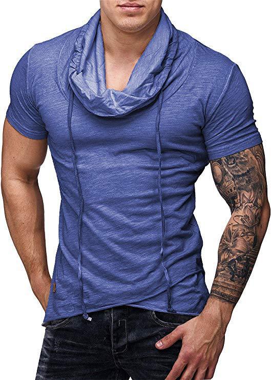 Turtleneck Men's T-shirt Pi-Mart