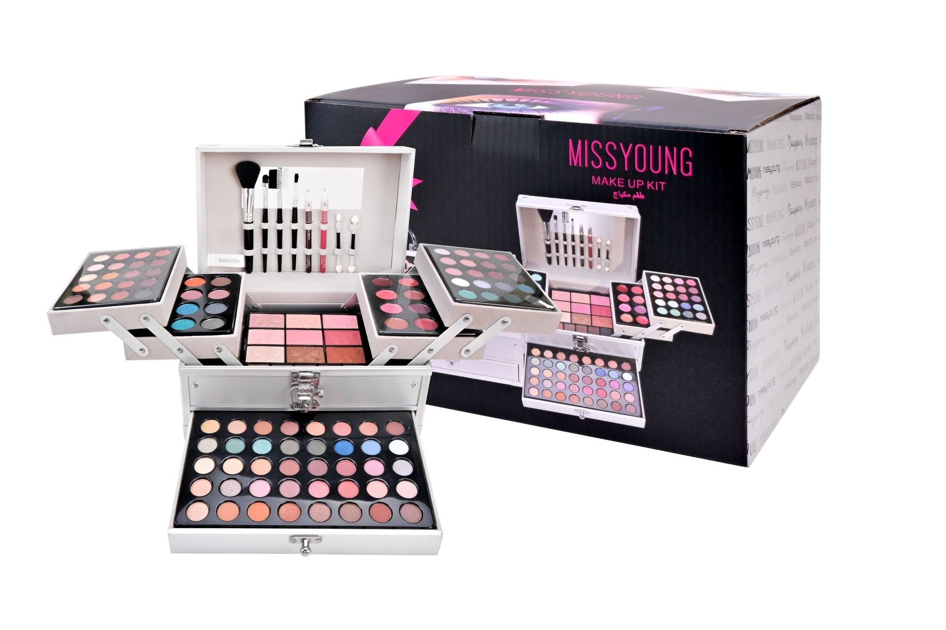 Eye Shadow Plate Blush Combination Makeup Set Pi-Mart