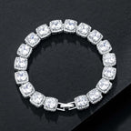 18K White Gold Tennis Bracelet Pi-Mart
