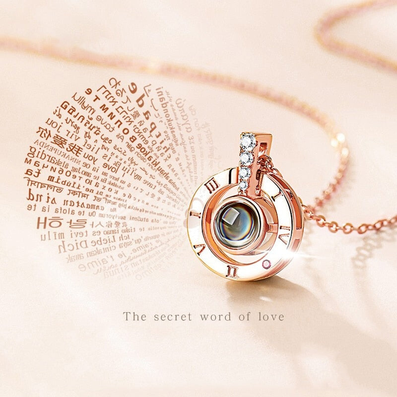 Projection Necklace Jewelry With Gift Box by Pi-Mart Pi-Mart