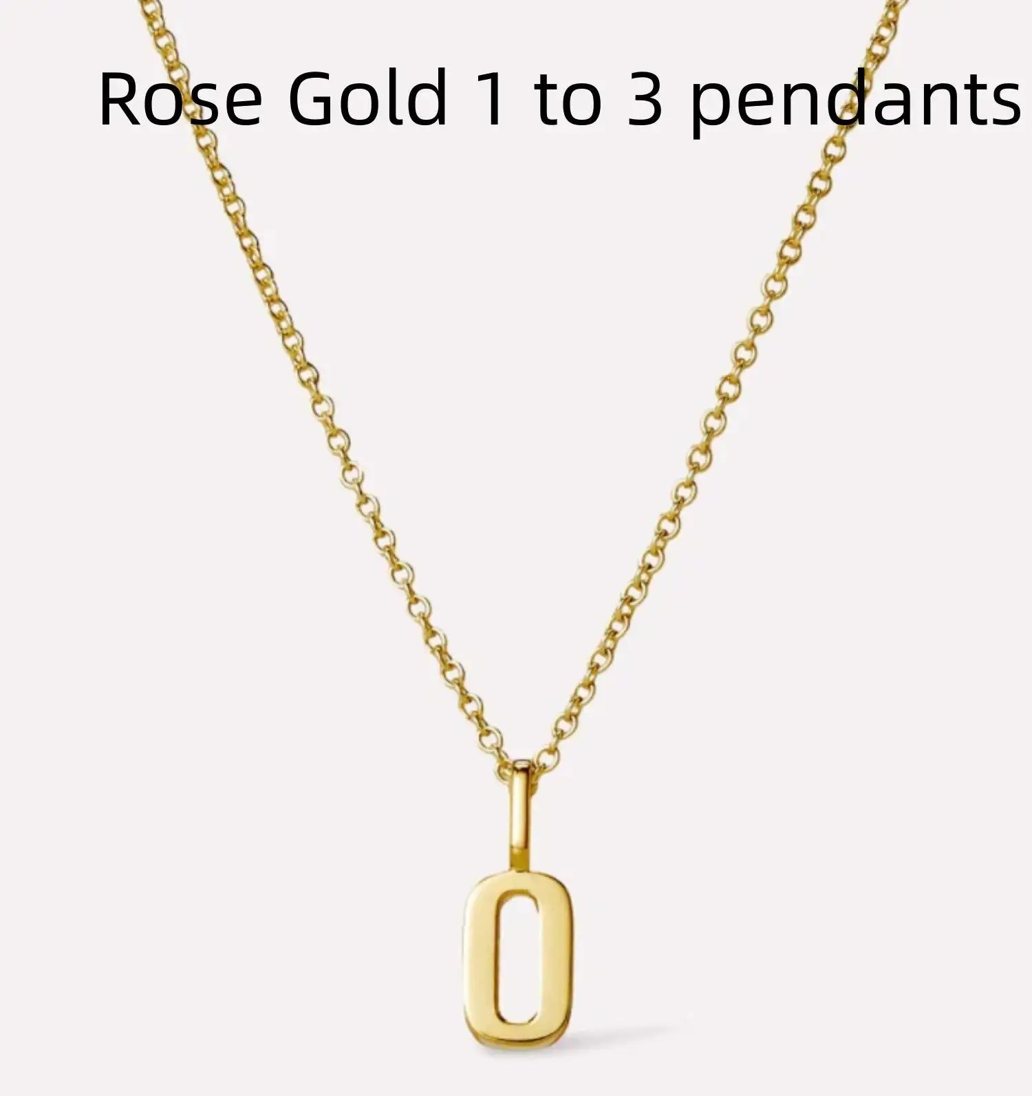 Personalized Stainless Steel Necklace Customization
