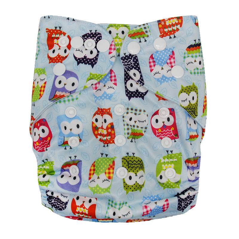 Washable Cloth Diapers Baby Waterproof Adjustable breathable Pi-Mart