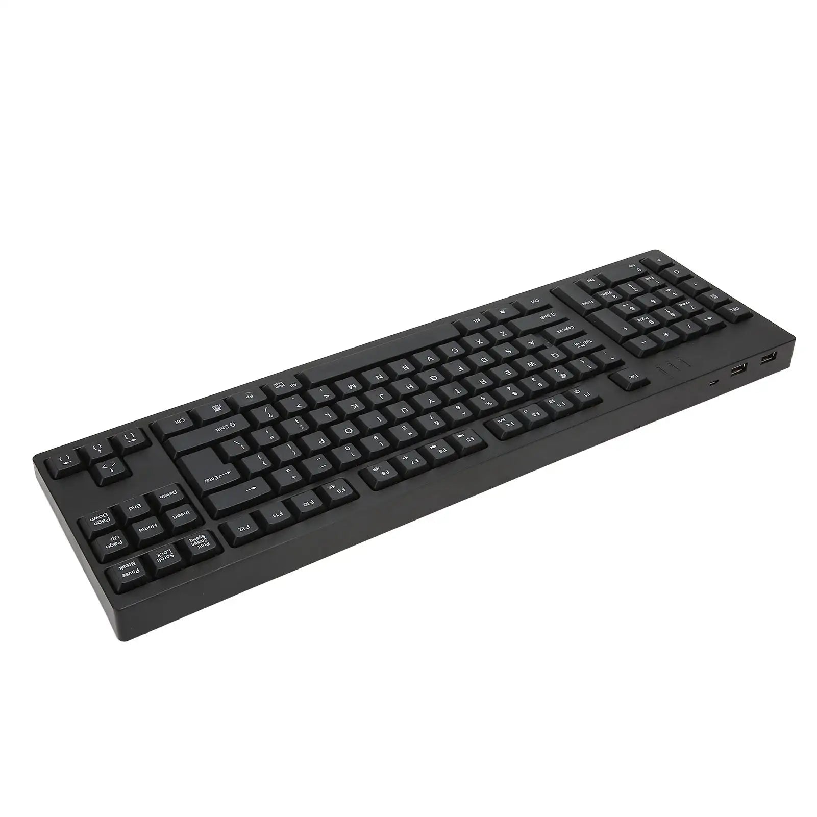 Left Handed Keyboard 109 Keys Micro USB Ergonomic Layout Plug and Play Office Keyboard for Business Accounting Designer - SJB-DIAMOND ELITES