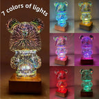 3D Bear Firework Light Lamp - SJB-DIAMOND ELITES