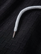 Men's Classic Textured Shorts with Elastic Waist