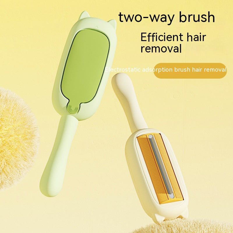 Pet Hair Brush Electrostatic Adsorption Two-way Roller Pi-Mart