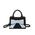 Design sweet and cute bow bag, fashionable versatile small square bag m shoulder tote bag - SJB-DIAMOND ELITES
