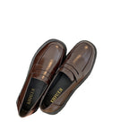 Surround Toe Leather Shoes Retro Western Loafers Style SH08210502 - SJB-DIAMOND ELITES