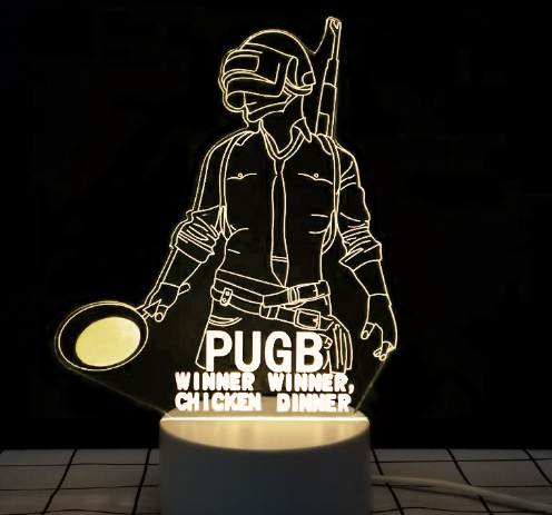 3D Table Night Lamp - SJB-DIAMOND ELITES