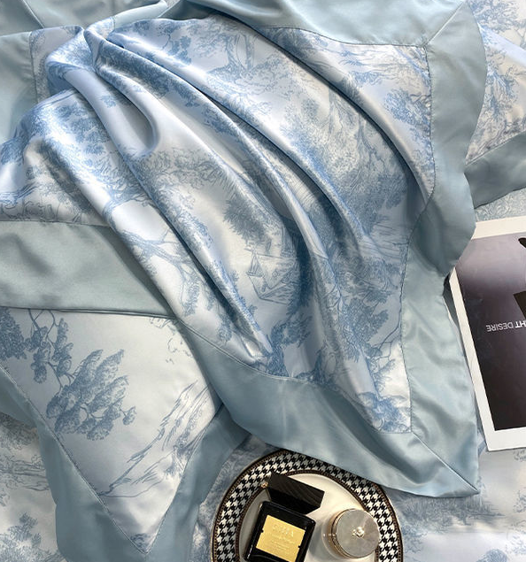 Four-piece Bed Set Light Luxury Quilt Cover Pi-Mart