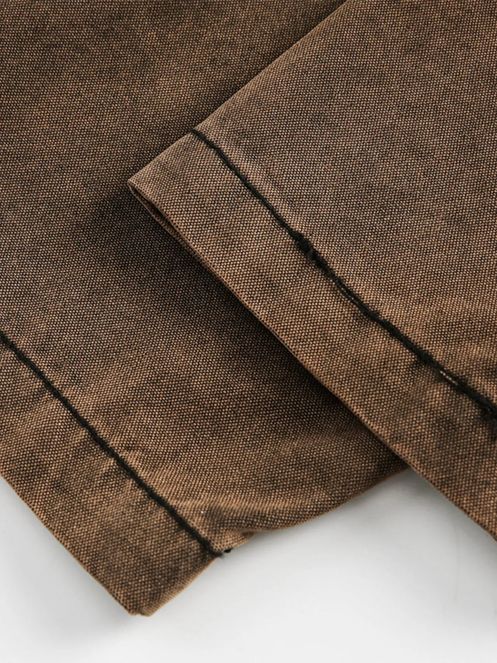 Men's Washed Frayed Hem Hoodie