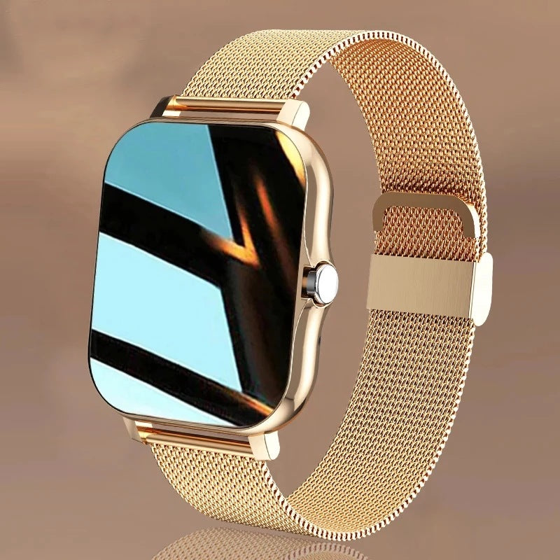 Y13 Smart Watch - 1.69'' Touchscreen Fitness Tracker with Bluetooth Calls, Heart Rate & Sleep Monitoring (Waterproof, Multi-Language) Pi-Mart