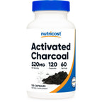 Nutricost Activated Charcoal 520mg, 120 Capsules - Non-GMO & Gluten Free Supplement EasyOptionXY LLC