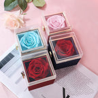 Acrylic Ring Box Valentine's Day Proposal Confession Pi-Mart