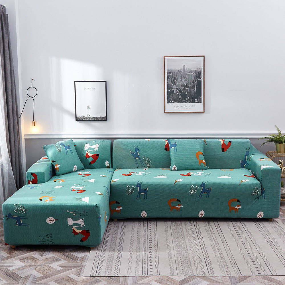 Printed sofa cushion sofa cover sofa cover Pi-Mart