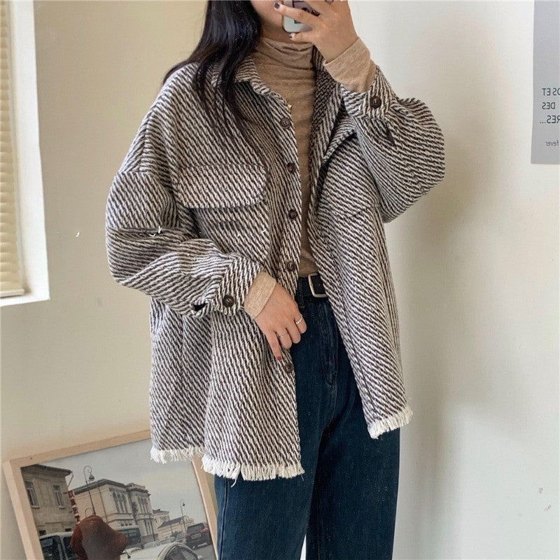Medium to long shirt jackets Pi-Mart