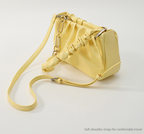 Small shoulder bag wrinkle feature with chain strap 8002 - SJB-DIAMOND ELITES
