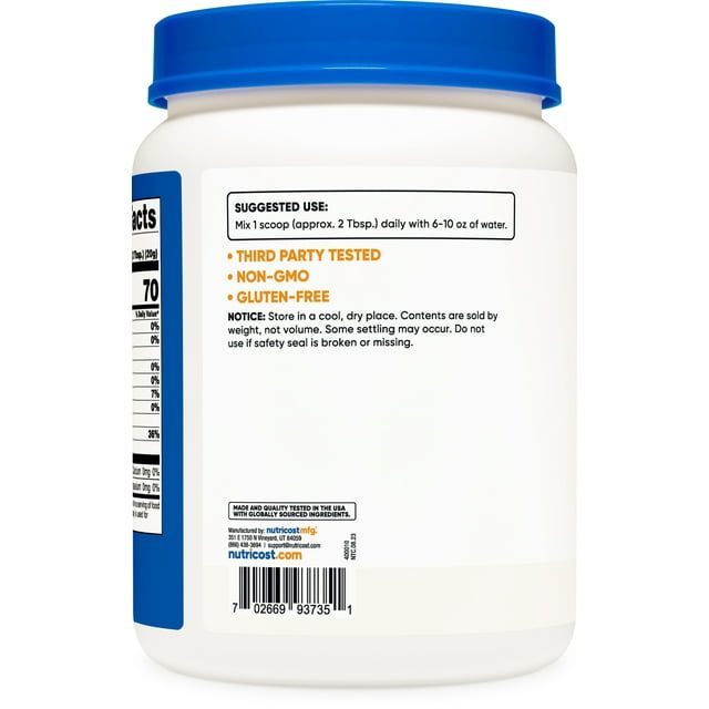 Nutricost Dextrose Powder 2 lbs - Vegetarian Friendly Supplement EasyOptionXY LLC