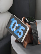 Creative Magsafe Magnetic Wireless Charger Stump Shape Mobile Phone Holder Pi-Mart