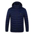 Winter Heated  Plus Size Jacket Electric Heated Clothing