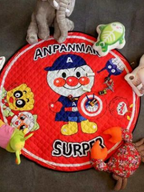 Explosion models Ins cotton car storage mat storage toy mats Round outing children climbing mat storage bag Pi-Mart