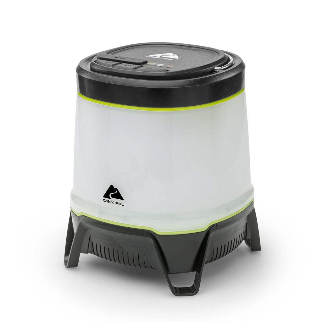 Ozark Trail 750 Lumen Hybrid Power LED Camping Lantern, Built-in Rechargeable & 3D Batteries EasyOptionXY LLC