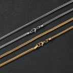 Vacuum Electroplating Stainless Steel Chain For Men And Women Pi-Mart