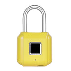 Fingerprint padlock home smart electronic door lock cabinet lock luggage small lock mini dormitory small anti-theft lock Pi-Mart