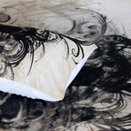 Black hair head quilt cover three-piece bedding set Pi-Mart