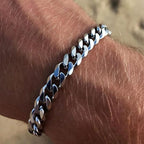 Vnox Men's Chunky Curb Chain Bracelet Pi-Mart
