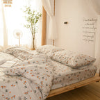 Cotton Single Double Duvet Cover Student Dormitory Bedding Pi-Mart