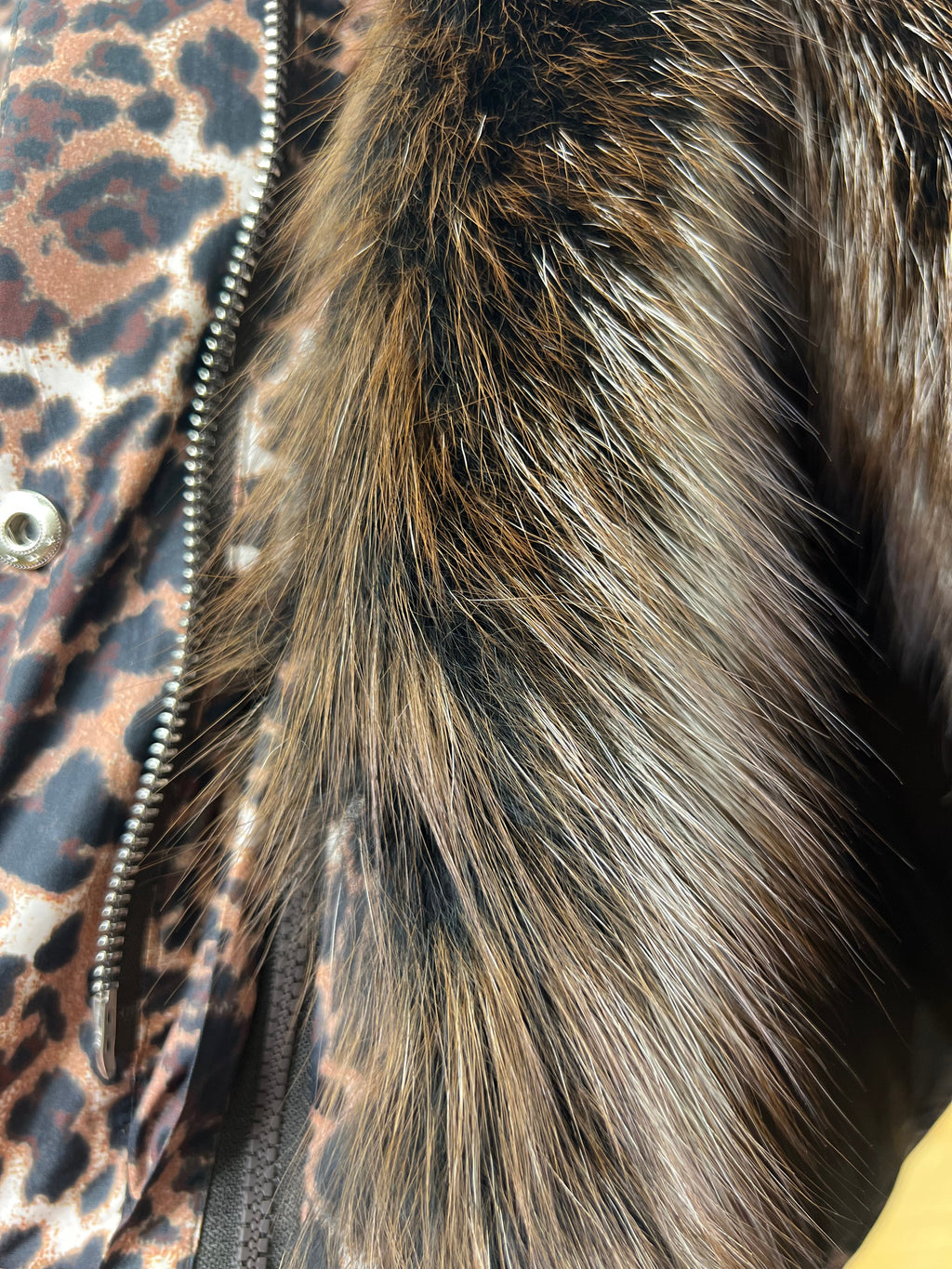 Genuine Silver Fox Down Insulated Parka - SJB-DIAMOND ELITES
