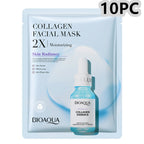 Collagen Face Mask Moisturizing Firming Face Sheet Mask Hyaluronic Acid Facial Masks Beauty Skin Care Gel Skin Care Lootquake LLC