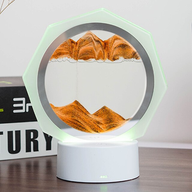 7 Colors USB Sandscape Table Lamp - SJB-DIAMOND ELITES