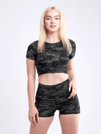 JupiterGear Short-Sleeve Crop Top - SJB-DIAMOND ELITES