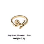 European And American Style Personality Geometry Ring