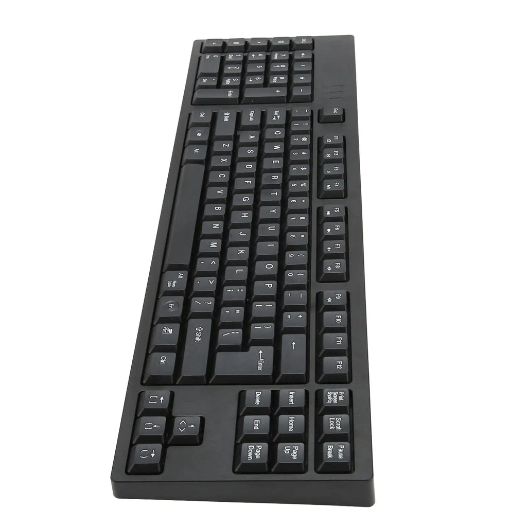 Left Handed Keyboard 109 Keys Micro USB Ergonomic Layout Plug and Play Office Keyboard for Business Accounting Designer - SJB-DIAMOND ELITES