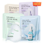 Collagen Face Mask Moisturizing Firming Face Sheet Mask Hyaluronic Acid Facial Masks Beauty Skin Care Gel Skin Care Lootquake LLC