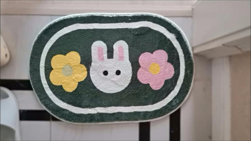 Bathroom Non-slip Mat Household Absorbent Foot Mat Pi-Mart