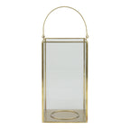 Better Homes & Gardens Decorative Gold Metal Lantern Large [Delivery] EasyOptionXY LLC