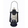 Black Hurricane Kerosene Lantern Wedding Hanging Light Camping Lamp - 12 Inches