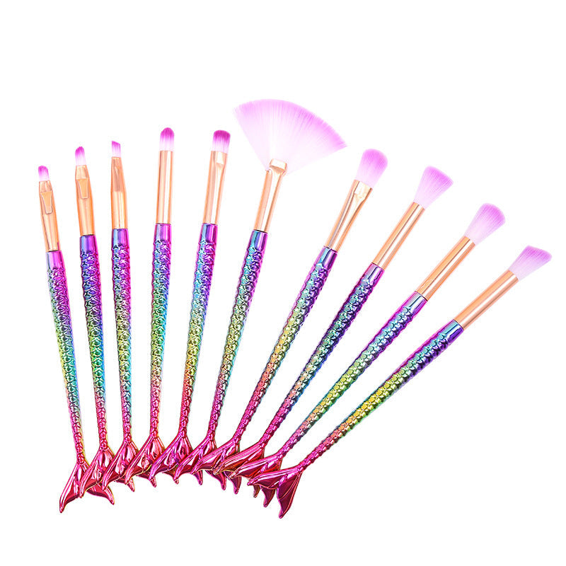 Loose Powder Eye Shadow Brush Fiber Hair Makeup Tool Cross-border E-commerce One Drop Shipping Pi-Mart