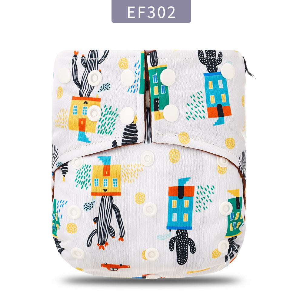 Waterproof And Breathable Baby Cloth Diapers Pi-Mart